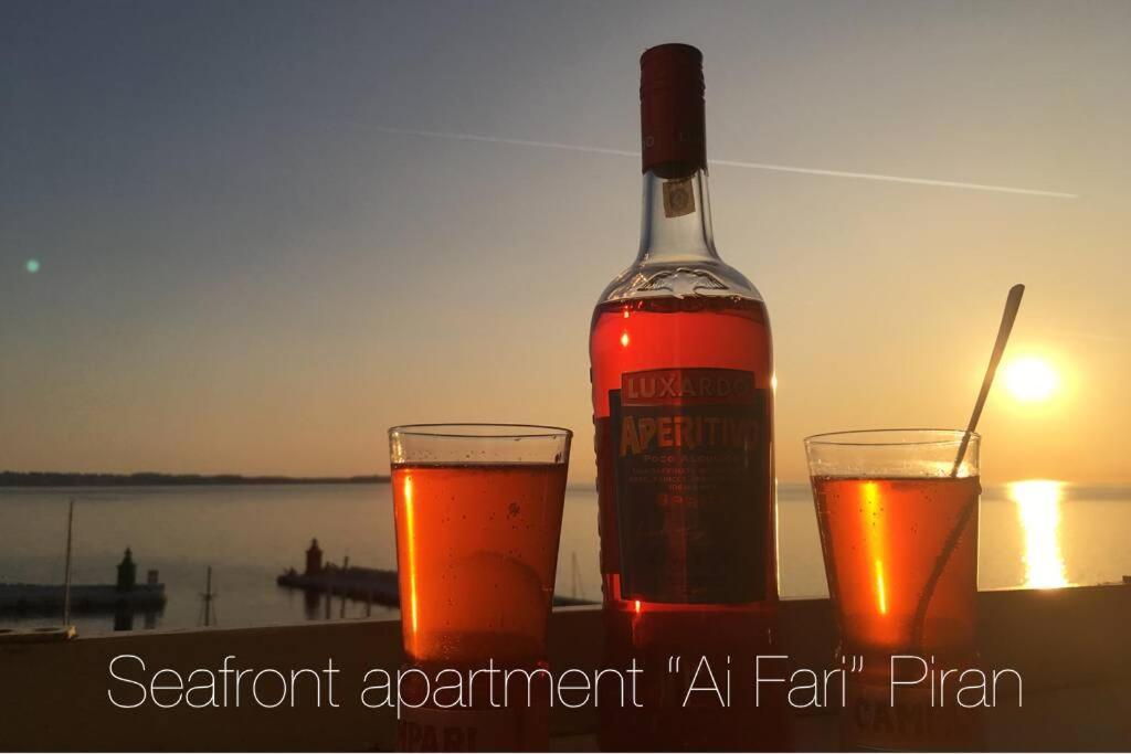 Seafront Apartment Ai Fari Пиран Екстериор снимка
